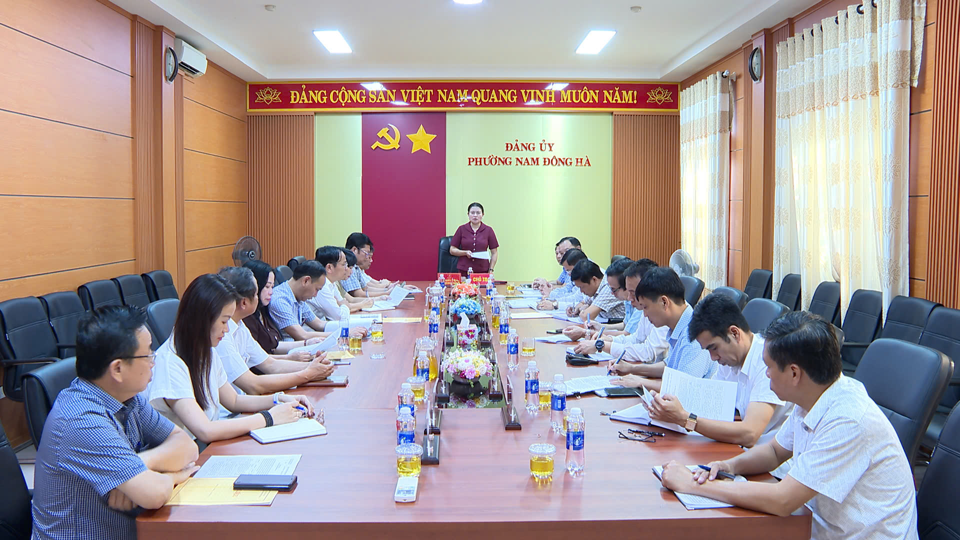 Ban Nội chính Tỉnh ủy Quảng Trị công bố quyết định kiểm tra đối với các Đảng ủy xã, phường về công tác bảo đảm an ninh, trật tự trong tình hình mới