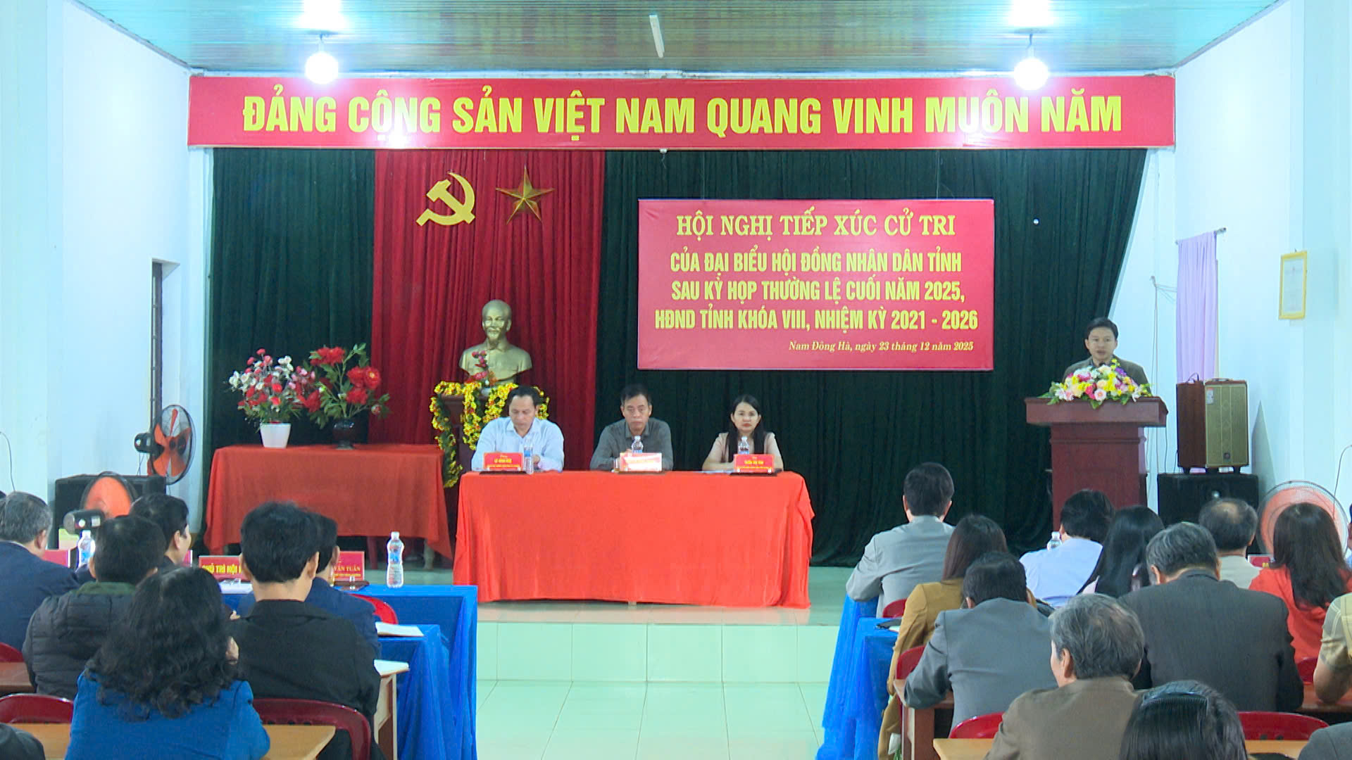 Đại biểu HĐND tỉnh Quảng Trị tiếp xúc cử tri tại phường Nam Đông Hà