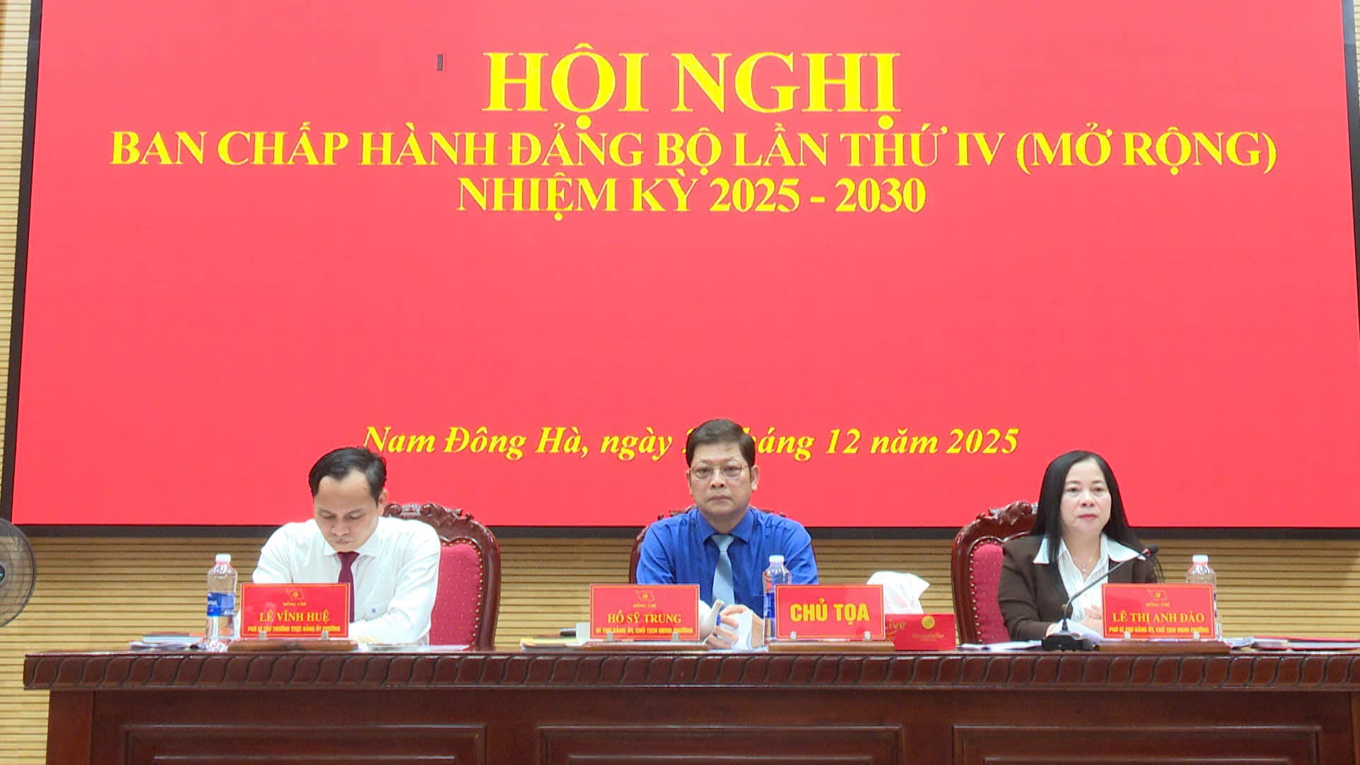 Đảng ủy phường Nam Đông Hà tổ chức Hội nghị Ban chấp hành Đảng bộ lần thứ IV (mở rộng), nhiệm kỳ 2025-2030