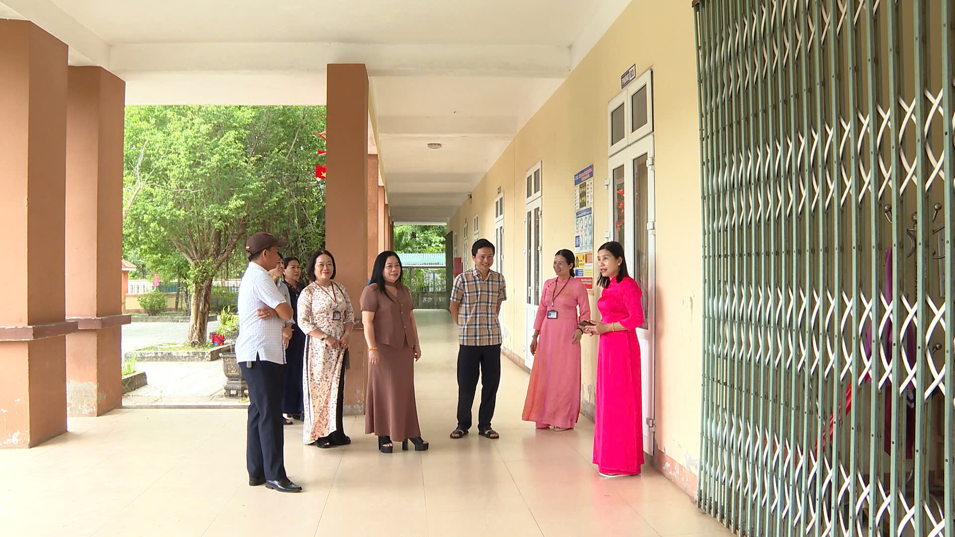 Lãnh đạo UBND phường Nam Đông Hà kiểm tra công tác chuẩn bị năm học mới 2026–2027