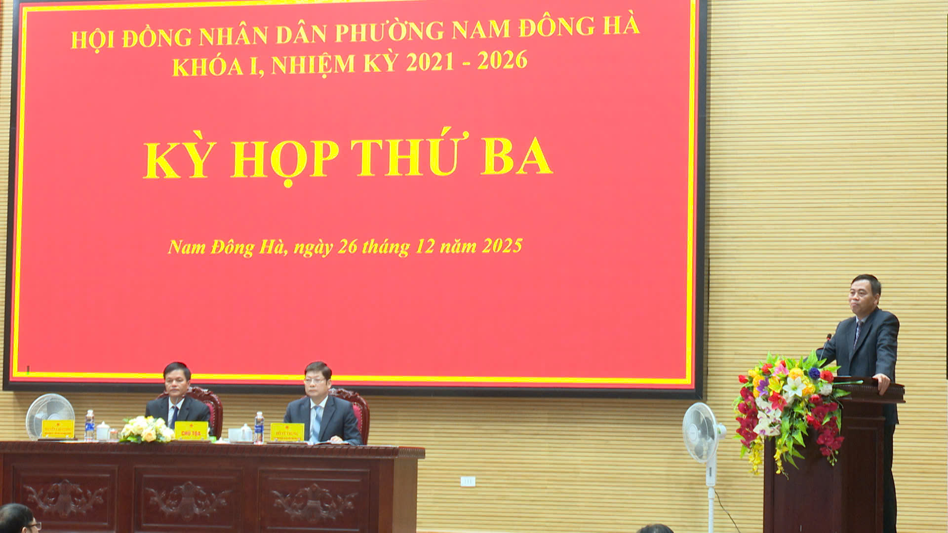 Hội đồng nhân dân phường Nam Đông Hà tổ chức Kỳ họp thứ Ba, khóa I, nhiệm kỳ 2021-2026