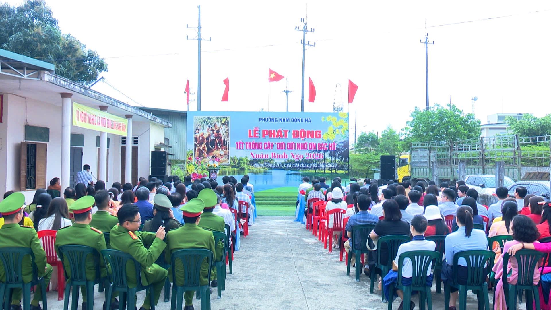 Phường Nam Đông Hà phát động ‘Tết trồng cây đời đời nhớ ơn Bác Hồ” xuân Bính Ngọ 2026