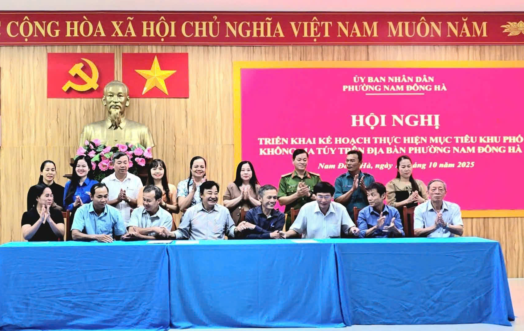 Phường Nam Đông Hà triển khai kế hoạch thực hiện mục tiêu khu phố không có ma túy